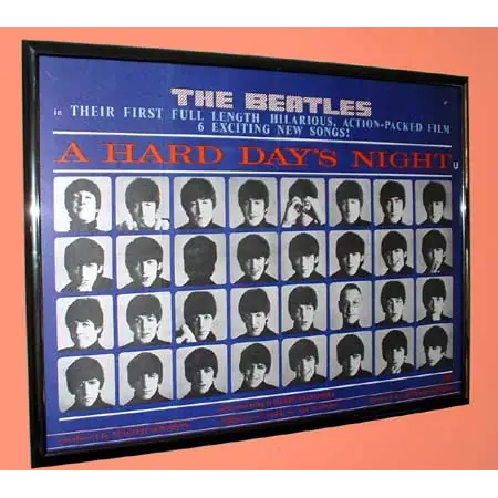 A Hard Days Night movie poster
